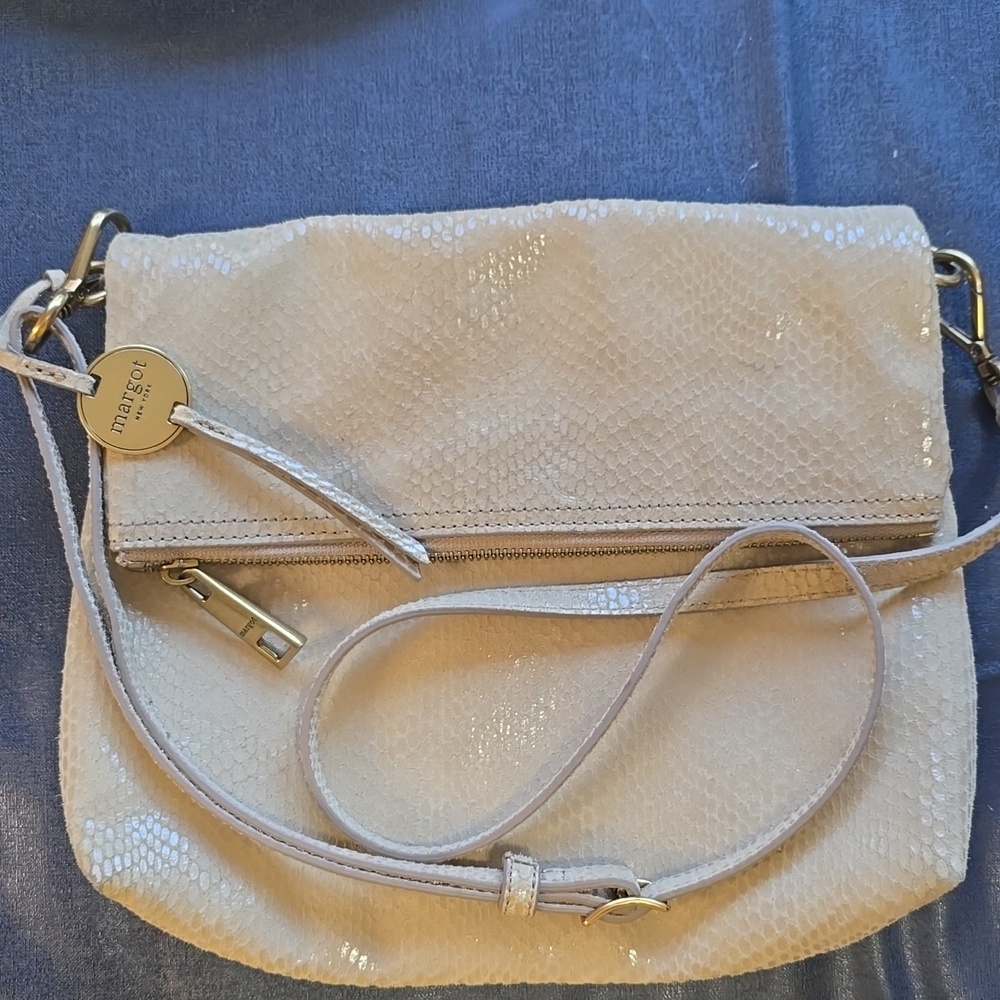 Margot New York Snake Skin Pattern Handbag